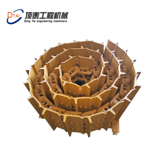 Сборка гусеничных цепей ходовой части звена гусеницы бульдозера D8N в сборе башмака гусеницы 