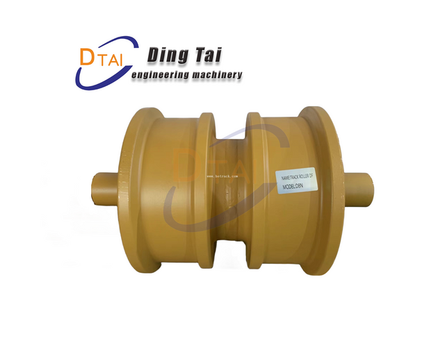 Детали ходовой части бульдозера Двойной и одинарный опорный ролик с фланцем/нижний ролик/нижний ролик для D8N